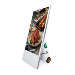 Ecran Publicitaire Programmable Externe Rechargeable Mobile Stop Trottoir